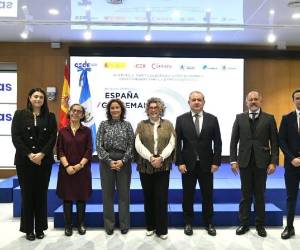 <i>Durante su intervención, la ministra de Economía de Guatemala, Gabriela García, definió a Guatemala como un país amigo y un socio comercial clave para España. Foto de cortesía</i>