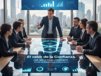 <i>La Confianza es el valor más relevante que tienen las empresas y empresarios de la región centroamericana en 2026, medirla y analizarla se vuelve fundamental, porque deja de ser un indicador reputacional y se convierte en una variable estratégica para sostener crecimiento, estabilidad y liderazgo. FOTO E&amp;N CON APOYO DE IA</i>