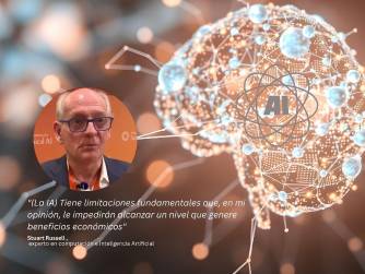 <i>El experto en computación e Inteligencia Artificial Stuart Russell alertó que el auge en popularidad e inversión en IA. FOTO CONCEPTO E&amp;N</i>