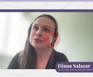 Mini-Talks 8M: Diana Salazar, Geek Girls LatAm