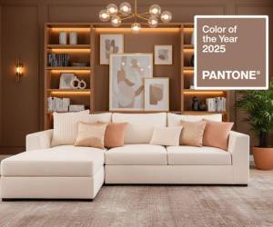 ¿Cómo usar el color del año de Pantone Mocha Mouss, en la decoración del hogar, según los expertos?