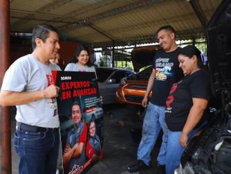 Super Repuestos brinda apoyo a los talleres en su crecimiento.