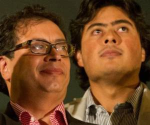 Gustavo Petro, Presidente de Colombia; Nicolás Petro, exdiputado e hijo del mandatario.