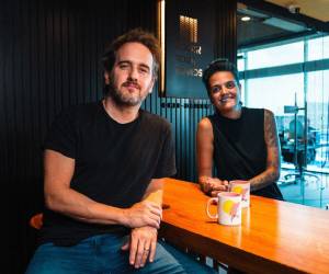Federico Ahunchain y Ana Marroquín, creadores de la nueva campaña de Toledo.
