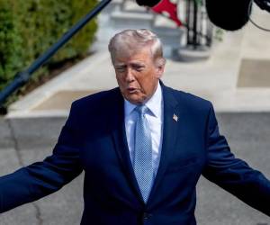 <i>Trump aconsejó a sus aliados de la OTAN que se mantengan alejados del Estrecho de Ormuz. (Foto: EFE)</i>