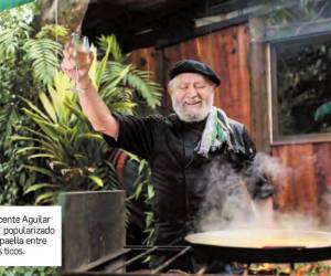 Vicente Aguilar: un exfraile y muchas paellas