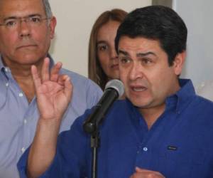 En círculos íntimos del Presidente Hernández se admite que la reelección del mandatario es un objetivo en marcha. (Foto: LaPrensa-HN)