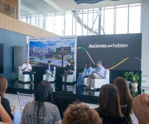 <i>Empresas aliadas como Potenza, Ternova, Millenium Plaza, TOTO Plásticos mostraron acciones concretas con impacto ambiental, social y económico. Foto de E&amp;N.</i>