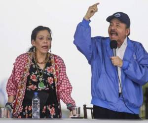 Rosario Murillo y Daniel Ortega.