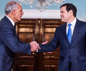 <i>El 6 de marzo, el presidente Asfura se reunirá con el secretario de Estado de los EE.UU. Marco Rubio. (Foto: FB- FrenteafrenteHN) </i>