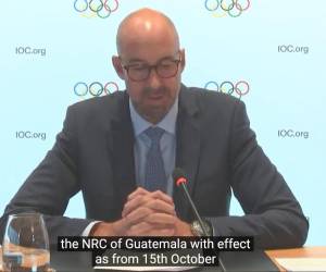 El COI suspende al Comité Olímpico de Guatemala