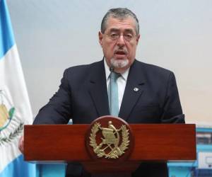 <i>El presidente de Guatemala, Bernardo Arévalo de León, resaltó el aumento de las exportaciones y de la inversión extranjera en el país. Foto de cortesía</i>