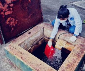 <i>Investigan agua servida a algunos pobladores de Guatemala. FOTO MINISTERIO DE SALUD</i>