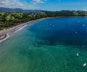 <i>Hermosa vista Aéreas de la Mariana en Herradura Playa Mariana Los Sueños en Costa Rica, con lujosas embarcaciones y yates. FOTO SHUTTERSTOCK </i>