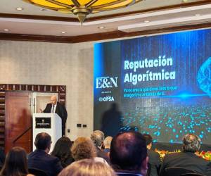 <i>“La reputación siempre fue una interpretación. La novedad es quién nos está ayudando a obtenerla”, planteó Castellán. (Foto: José Carlos Flores-E&amp;N)</i>