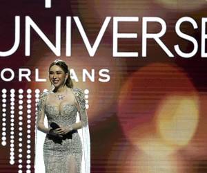 <i>(ARCHIVOS) La empresaria tailandesa y propietaria del concurso Miss Universo Anne Jakkaphong Jakrajutatip habla durante la 71a competencia de Miss Universo en el Centro de Convenciones Ernest N. Morial de Nueva Orleans en Nueva Orleans, Luisiana, el 14 de enero de 2023. FOTO TIMOTHY A. CLARY / AFP</i>