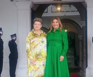 <i>De acuerdo al Gobierno guatemalteco, Peinado acompañará próximamente al presidente Arévalo de León a una gira por Taiwán y Japón. FOTO @lucreciapeinado</i>