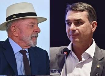 Lula, de 80 años, intentará sostener una línea de progresismo populista, frente a la propuesta de derecha de Flávio Bolsonaro, de 44 años. (Fotos: EFE)