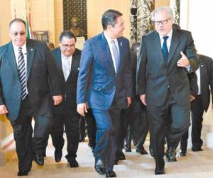 La propuesta de la OEA, entregada el lunes al gobierno, plantea la creación de la Misión de Apoyo contra la Corrupción y la Impunidad en Honduras (Maccih). (Foto: elheraldo.hn).