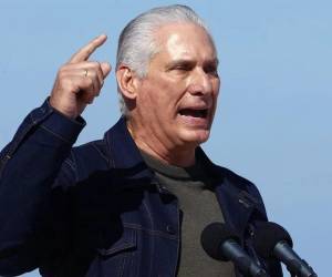 El presidente de Cuba, Miguel Díaz-Canel, afirmó este jueves que la isla vive un momento absolutamente desafiante . (Foto: EFE)