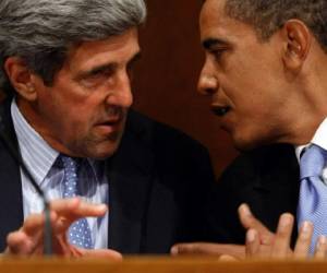John Kerry y Barack Obama. (Foto: Archivo)