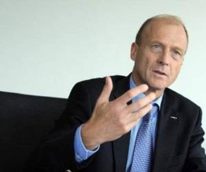 El presidente de Airbus, Tom Enders, durante antrevista con la AFP.