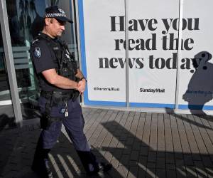 <i>Fotografía de archivo de un cartel colocado en la oficina del medio australiano Courier Mail. EFE/EPA/DAN PELED AUSTRALIA AND NEW ZEALAND OUT[AUSTRALIA AND NEW ZEALAND OUT]</i>