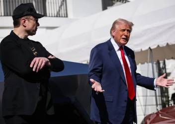 Donald Trump vuelve a alabar a Elon Musk