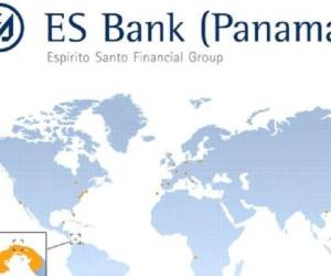 ES BANK (PANAMÁ), S.A. operaba como un banco de licencia internacional otorgada desde el año 2001. Pertenece en su totalidad al Espirito Santo Financial Group, S.A. portugués. (Foto: Telemetro.com).