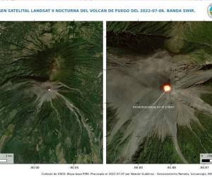 Guatemala: Volcán de Fuego continúa con actividad moderada