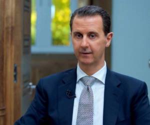 El presidente sirio, Bashar al-Assad, en una entrevista con AFP.