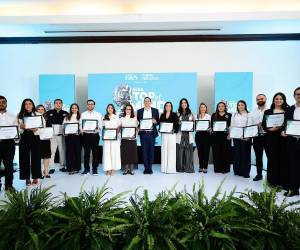 Los Protagonistas del Mercadeo fueron reconocidos en la gala TOM 2026 en San Pedro Sula, Honduras.