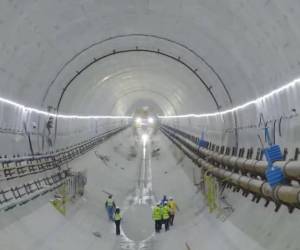 <i>A lo largo de los 4,5 kilómetros del túnel se instalaron 2.295 anillos de concreto, cada uno compuesto por nueve dovelas, piezas que forman el revestimiento y contribuyen a garantizar la estabilidad y seguridad de la estructura. Foto de cortesía</i>