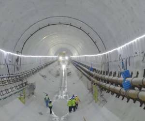 <i>A lo largo de los 4,5 kilómetros del túnel se instalaron 2.295 anillos de concreto, cada uno compuesto por nueve dovelas, piezas que forman el revestimiento y contribuyen a garantizar la estabilidad y seguridad de la estructura. Foto de cortesía</i>