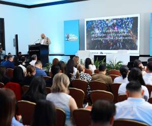 <i>Los asistentes al evento TOM Honduras lograron conocer estrategias para mejorar sus comunicaciones y posicionar a sus marcas en lo más alto del TOM. FOTOS YOSEPH AMAYA/ DIARIO LA PRENSA</i>