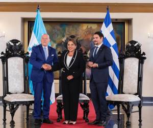 <i>Los nuevos embajadores son de Italia, Reino Unido e Irlanda del Norte, Vietnam y Zambia, informó la Casa Presidencial. FOTO @XiomaraCastroZ</i>