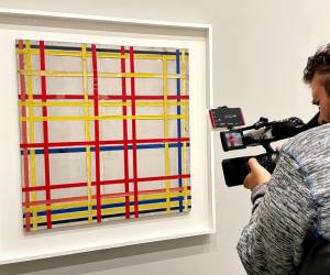 Un cuadro de Mondrian estuvo colgado al revés durante 77 años