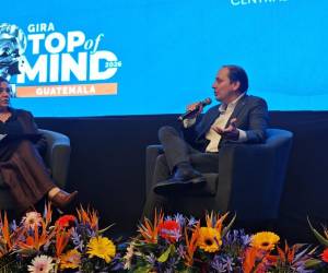 <i>Rodolfo Clautier, gerente general de Central de Medios de Castillo Hermanos, conversó con Velia Jaramillo, editora general de E&amp;N. FOTO JOSÉ CARLOS FLORES</i>