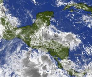 <i>Este fenómeno dejará lluvias tipo temporal para miércoles y jueves para territorio centroamericano. FOTO WINDY</i>