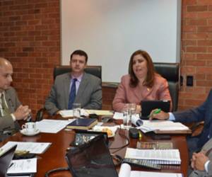 Carmen Gisela Vergara, secretaria general de la SIECA, presidió la reunión. (Foto: SIECA)