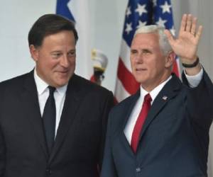 'Hoy Panamá es el único país latinoamericano en nuestra coalición y nosotros instamos a nuestros socios en América Latina que sigan el ejemplo de Panamá y que sean parte de esta coalición', dijo Pence. (Foto: AFP).