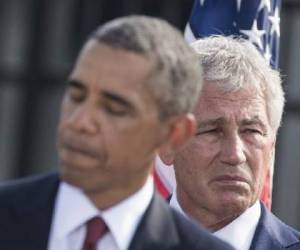 Hagel era el único republicano en el Gobierno de Obama. (Foto: AFP).