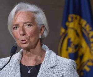 Directora gerente del FMI, Christine Lagarde.