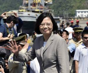 La presidenta de Taiwán, Tsai Ing-wen. (Foto: AFP).