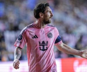 <i>Lionel Messi, durante un partido con el Inter Miami. EFE/EPA/CRISTOBAL HERRERA-ULASHKEVICH</i>