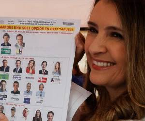 La Gran Consulta por Colombia, que reunió a sectores de centroderecha y derecha, fue ganada por la senadora del Centro Democrático Paloma Valencia, con más de tres millones de votos. (Foto:EE)