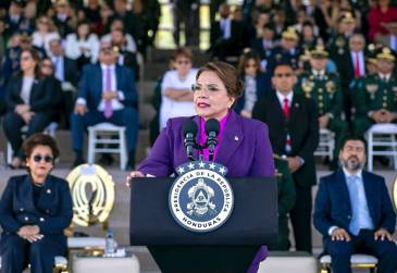 Xiomara Castro asumirá la presidencia del SICA desde enero a junio, también estará al frente de la CELAC. FOTO gobprensaHN