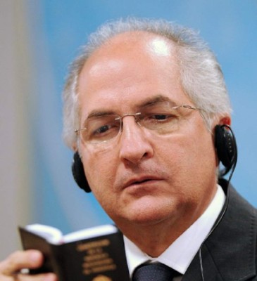 Alcalde mayor de Caracas Antonio Ledezma arrestado en Venezuela