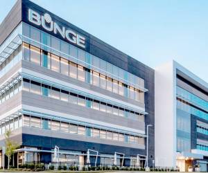 <i>Bunge, que tiene su sede corporativa cerca de St. Louis, Missouri, es la B en el llamado cuarteto ABCD de las empresas comercializadoras de productos agrícolas que dominan los mercados de cultivos. FOTO BUNGE</i>