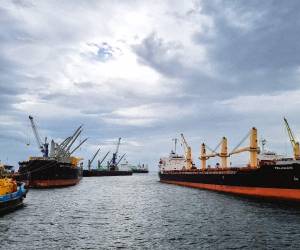 <i>Entre enero y julio, las exportaciones salvadoreñas alcanzaron US$4,036.7 millones, un aumento de 4.4 % frente a los US$3,865.9 millones registrados en el mismo período de 2025. Foto de cortesía</i>
